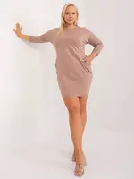 Dress-RV-SK-9390.32-dark beige