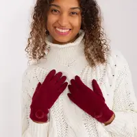 Gloves-AT-RK-23904.26-burgundy