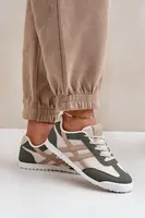 FL1 Nízké Tenisky Dámské Béžovo-Zelené Eezore