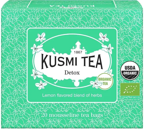 Kusmi Tea Detox 20 mušelínových sáčků 40 g
