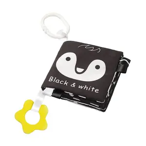 BABYONO Knížka na hraní black&white