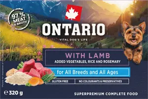 Vanička Ontario s jehněčím 320 g
