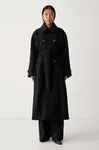 A.P.C.  kabát dámský vlněný manteau lea