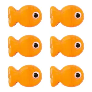 6Pcs Handmade Lampwork Beads
