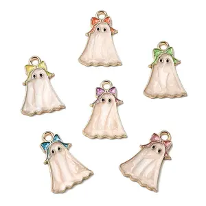 Halloween Alloy Enamel Pendants
