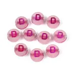 Luminous Frosted Acrylic Beads