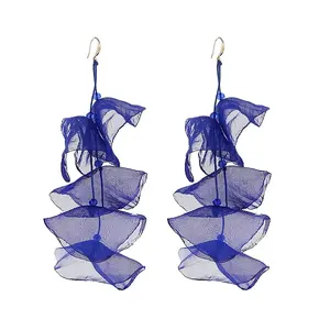 Bohemian Cloth Dangle Earrings for Women