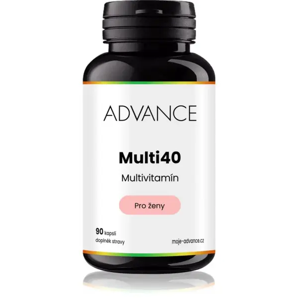ADVANCE Multi40 pre ženy kapsuly s multivitamínovým komplexom pre ženy 90 cps