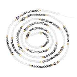 Glass Beaded Adjustable Waist Chains for Women