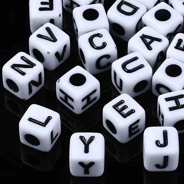 Opaque Acrylic Beads