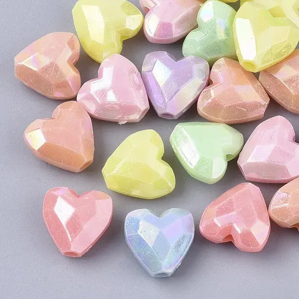 Opaque Acrylic Beads