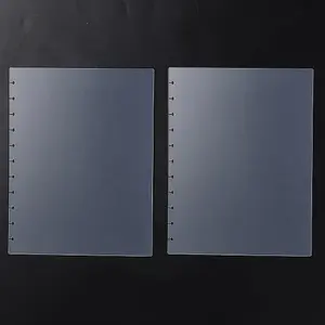 2Pcs PP Notebook Index Divider Sheets