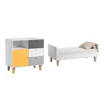 Petits-meubles POKOJ PRO MIMINKO 2DÍLNÝ Concept žlutá