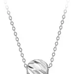 Troli Něžný ocelový náhrdelník s přívěskem Globe Silver