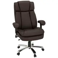 MID.YOU KANCELÁŘSKÉ KŘESLO, vzhled kůže, tmavě hnědá