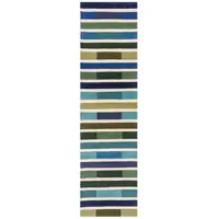 VLNĚNÝ KOBEREC, 60/230 cm, zelená