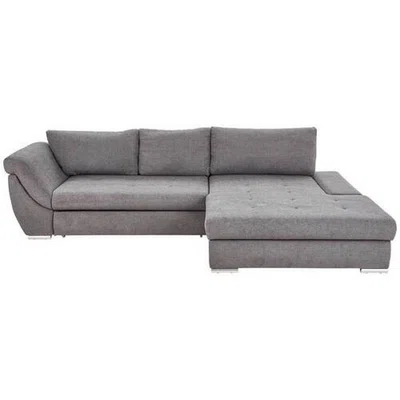 Carryhome ROHOVÁ SEDAČKA, textil, šedá