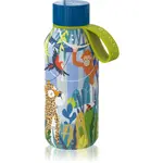 Quokka Solid Kids termoláhev s poutkem Jungle 1 ks