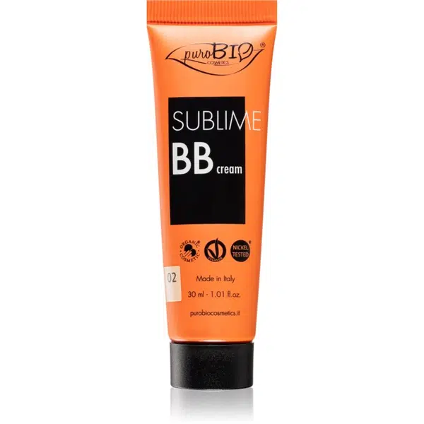 puroBIO Cosmetics Sublime hydratační BB krém odstín 02 30 ml