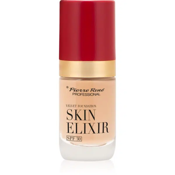 Pierre René Skin Elixir sametový make-up SPF 30 odstín no. 03 Vanilla Nude 25 ml