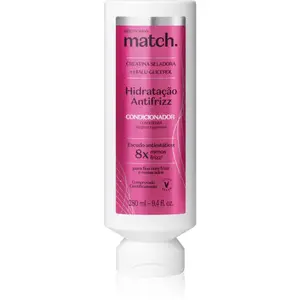 oBoticário Match. Anti-Frizz hydratační kondicionér proti krepatění 280 ml