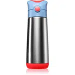 B.Box Insulated Drink Bottle termoska s brčkem Blue Blaze 500 ml