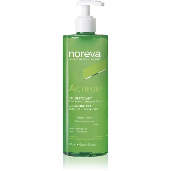 Noreva Actipur Dermo-Cleansing Gel jemný čisticí gel pro citlivou pleť 400 ml