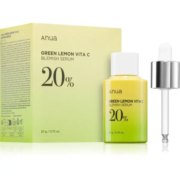 Anua Green Lemon Vita C Blemish Serum rozjasňující sérum s vitaminem C proti pigmentovým skvrnám 20 g