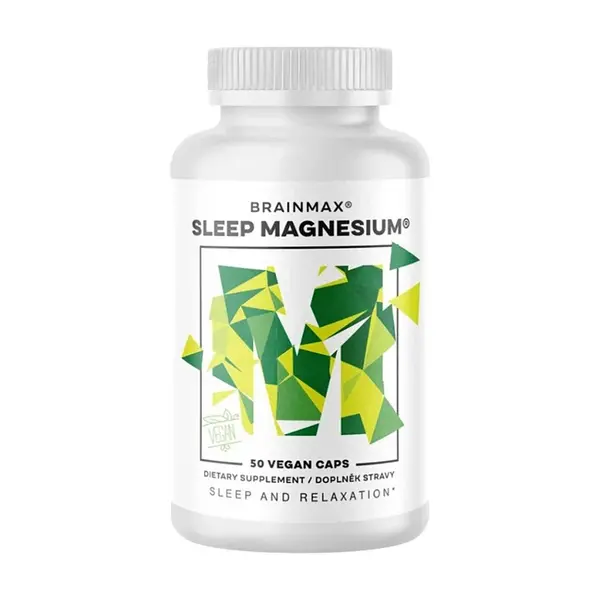 BRAINMAX  Sleep Magnesium® 250 mg 50 rostlinných kapslí