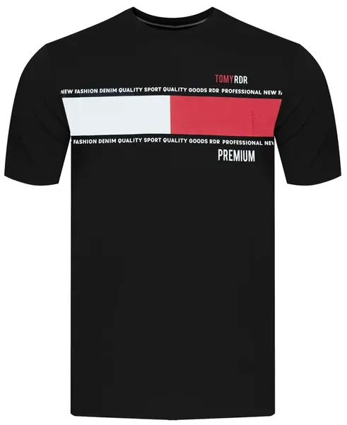 Pánské triko Jumper 3031 černé