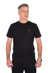 Fox tričko classic t-shirt black/orange - m