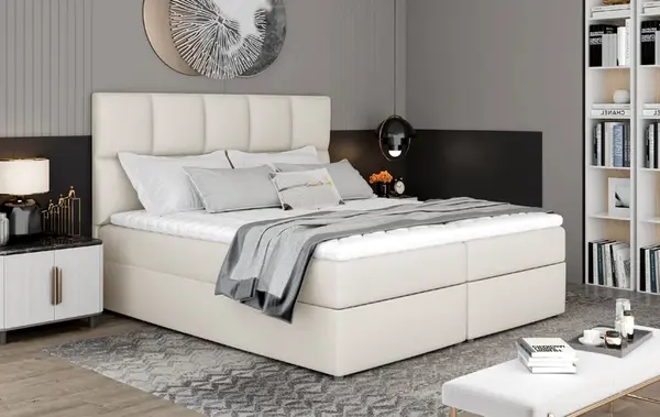 Boxspring Glossy Rozměr: 145 x 210 cm, látka: Soft 33