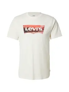 LEVI'S ® Tričko  červená / melónová / biela / biela ako vlna