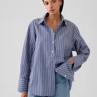 GAP Popelínová oversize košile Big Shirt - Dámské