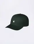 Carhartt WIP Madison Logo Cap Dark Scarab/White