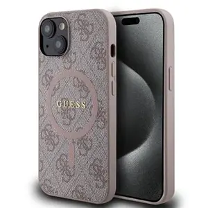 Zadní kryt Guess 4G pro Apple iPhone 14, růžová