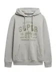 Superdry & Co Mikina  sivá / zelená