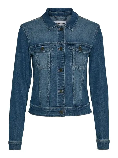 Noisy may Prechodná bunda 'NMDebra'  modrá denim