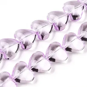 Transparency Glass Beads Strands