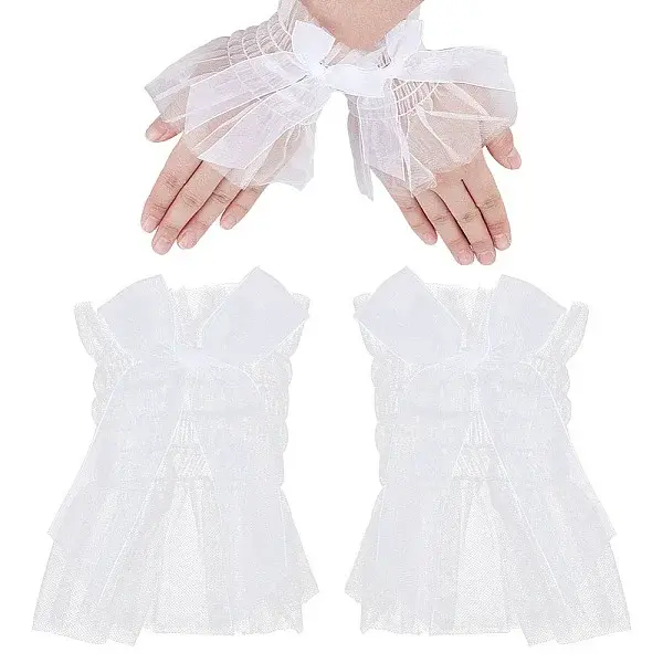 Bowknot Nylon Lace Sleeves