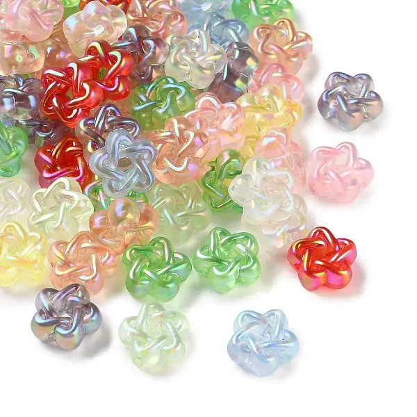UV Plating Transparent Acrylic Beads