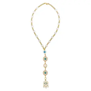 Natural Shell & Glass & Alloy Pendant Decorations