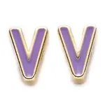 Rack Plating Alloy Enamel Beads