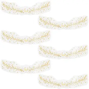10Pcs Transfer Sticker Proof Removable Temporary Tattoos Stickers