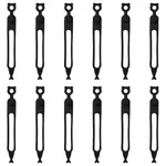 12Pcs Silicone Flexible Cord Organizer