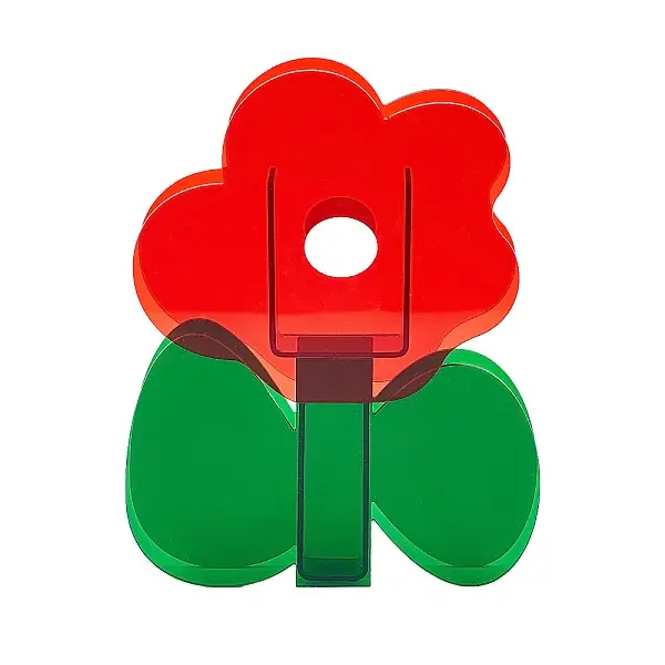 Flower Shape Plastic Vase