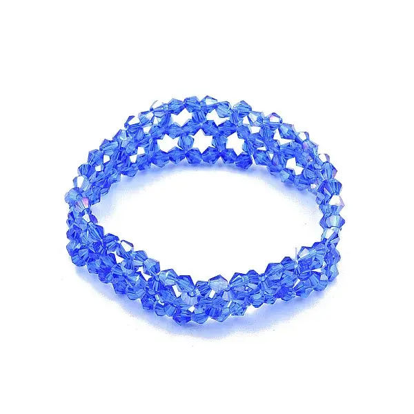 Bling Glass Beaded Stretch Bracelet