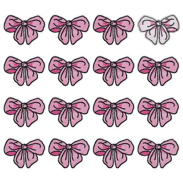 16Pcs Computerized Embroidery Cloth Self Adhesive Patches