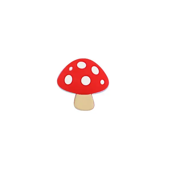 Mushroom Silicone Beads