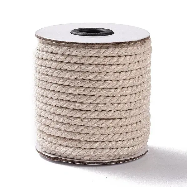 Round Cotton Twist Threads Cords